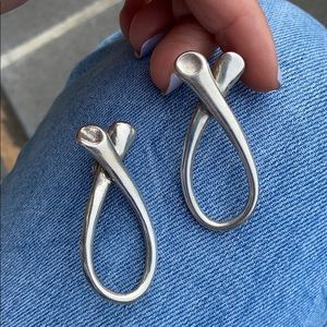 UNOde50 silver earrings